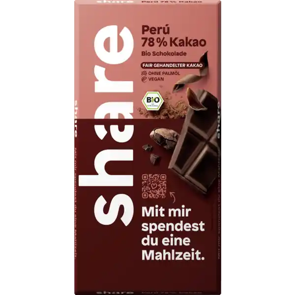 Bio Schokoladentafel Peru