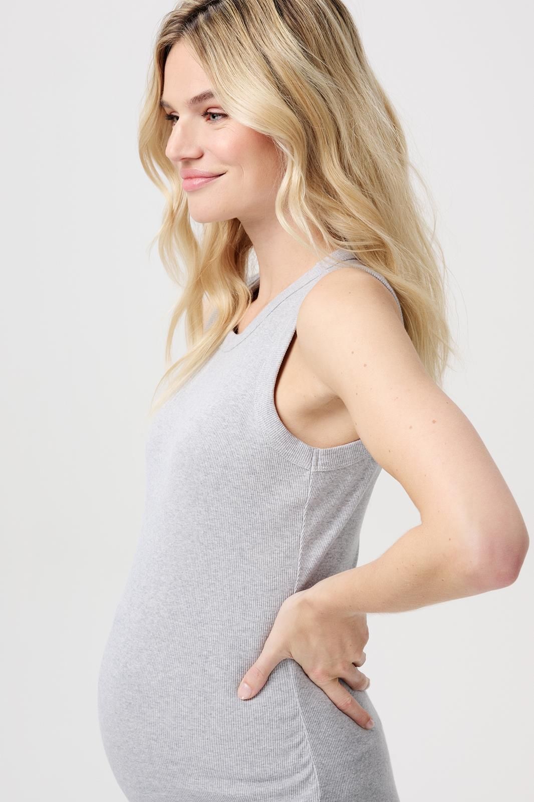 Noppies Maternity Tanktop Kaysa - Grey Melange
