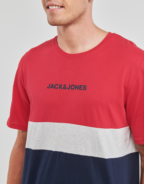 Jack & Jones - JJEREID BLOCKING TEE SS - Multicolore