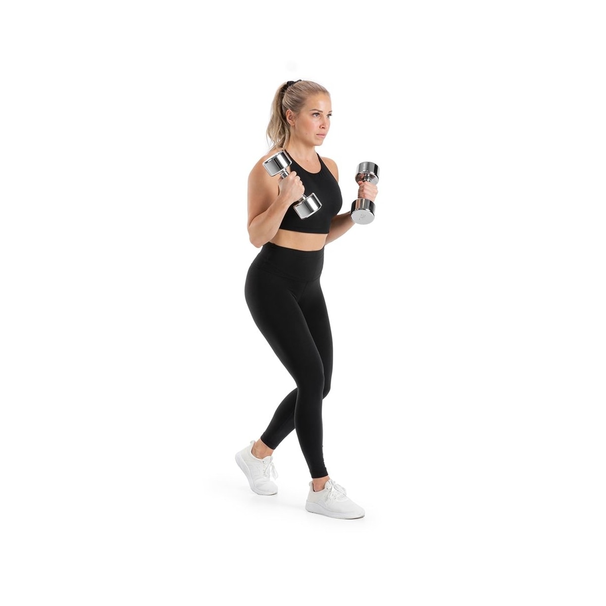Gymstick Pro Chrome Dumbbell - Single 9 kg