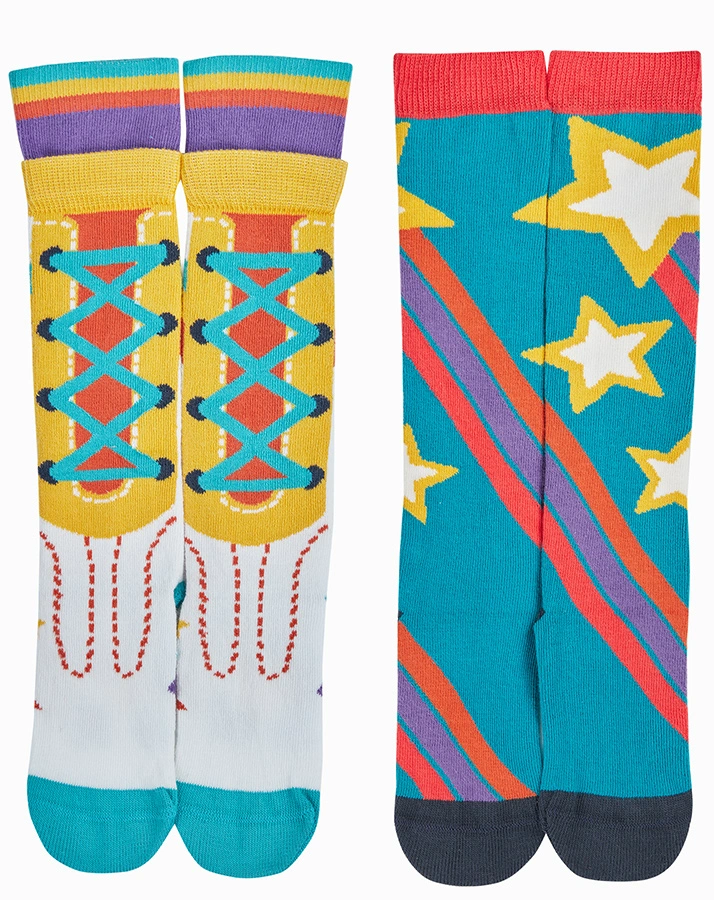 Kniestrümpfe SHOOTING STARS 2er Pack in bunt