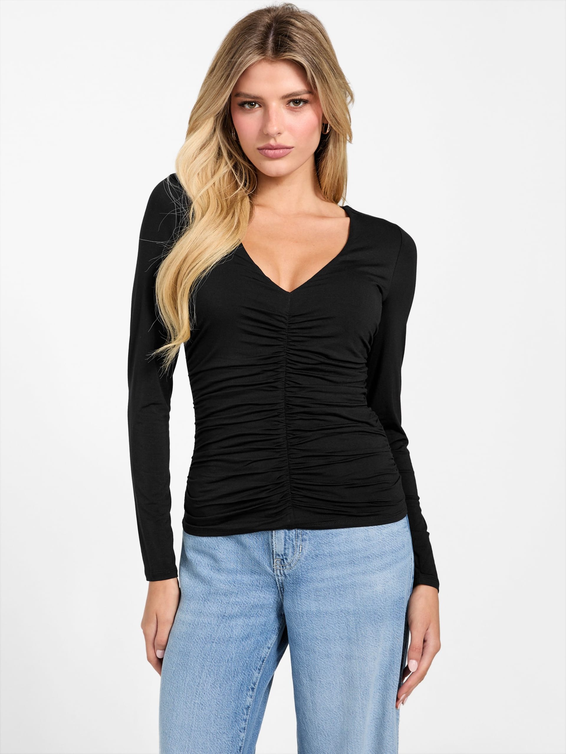 Blusa Eco Ayleen com Decote em V