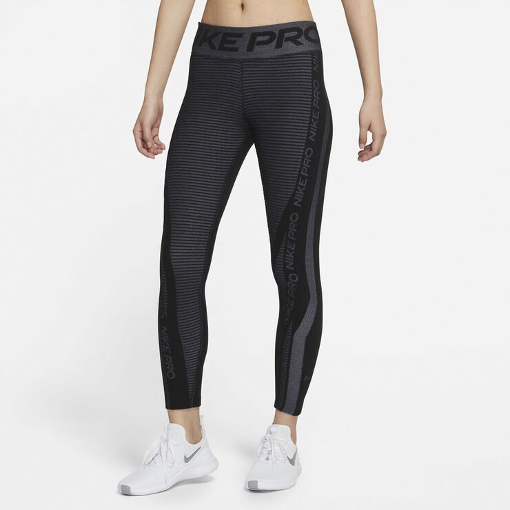 Nike Pro HyperWarm tights Sort
