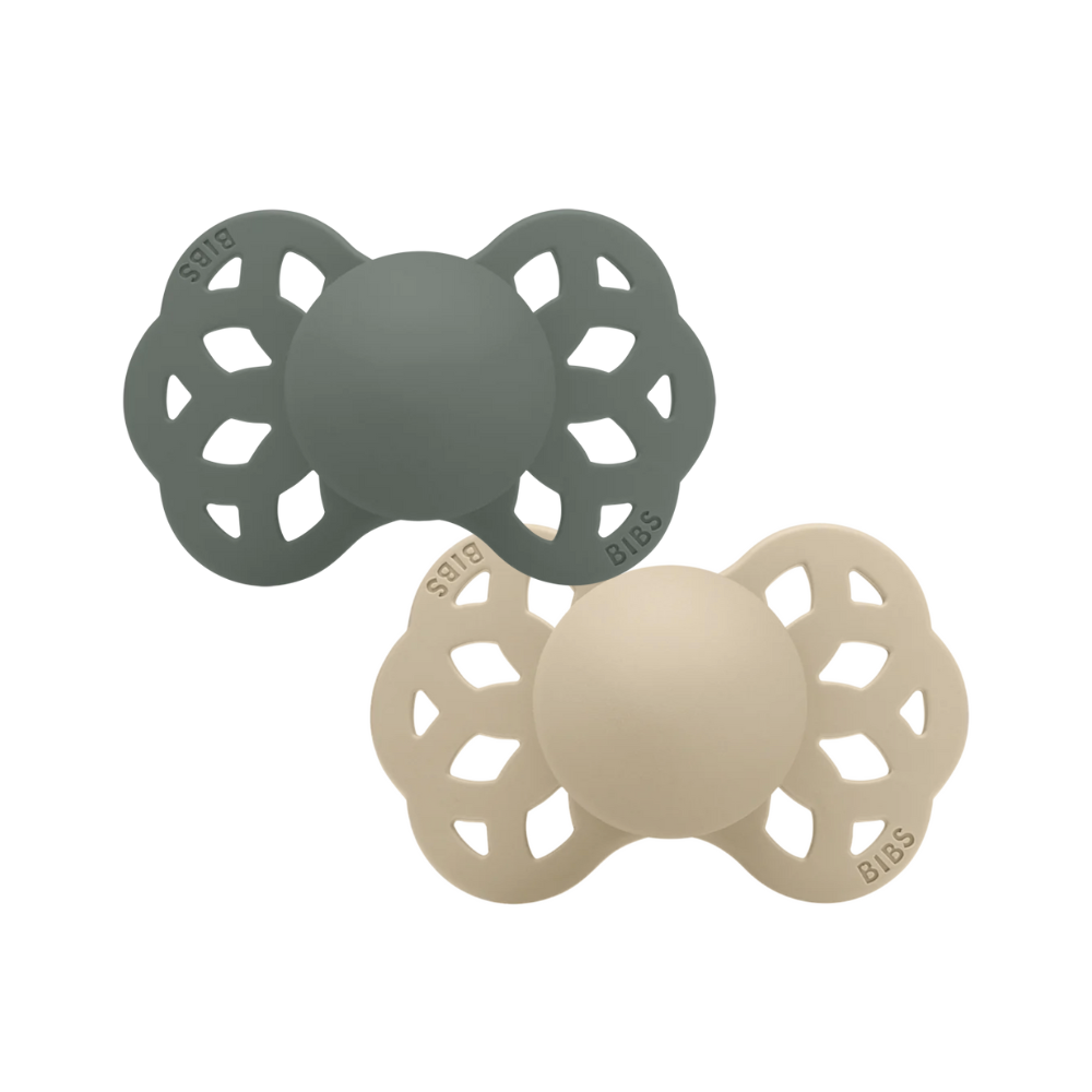 Bibs Sutter Infinity Silikone 2-pak Symmetrisk