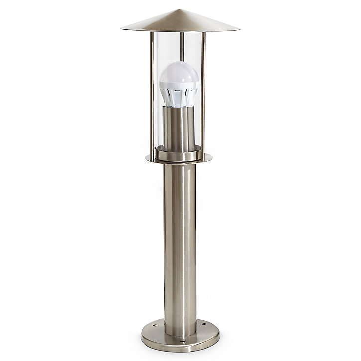 Borne Blooma Chignik chrome H.50 cm IP44
