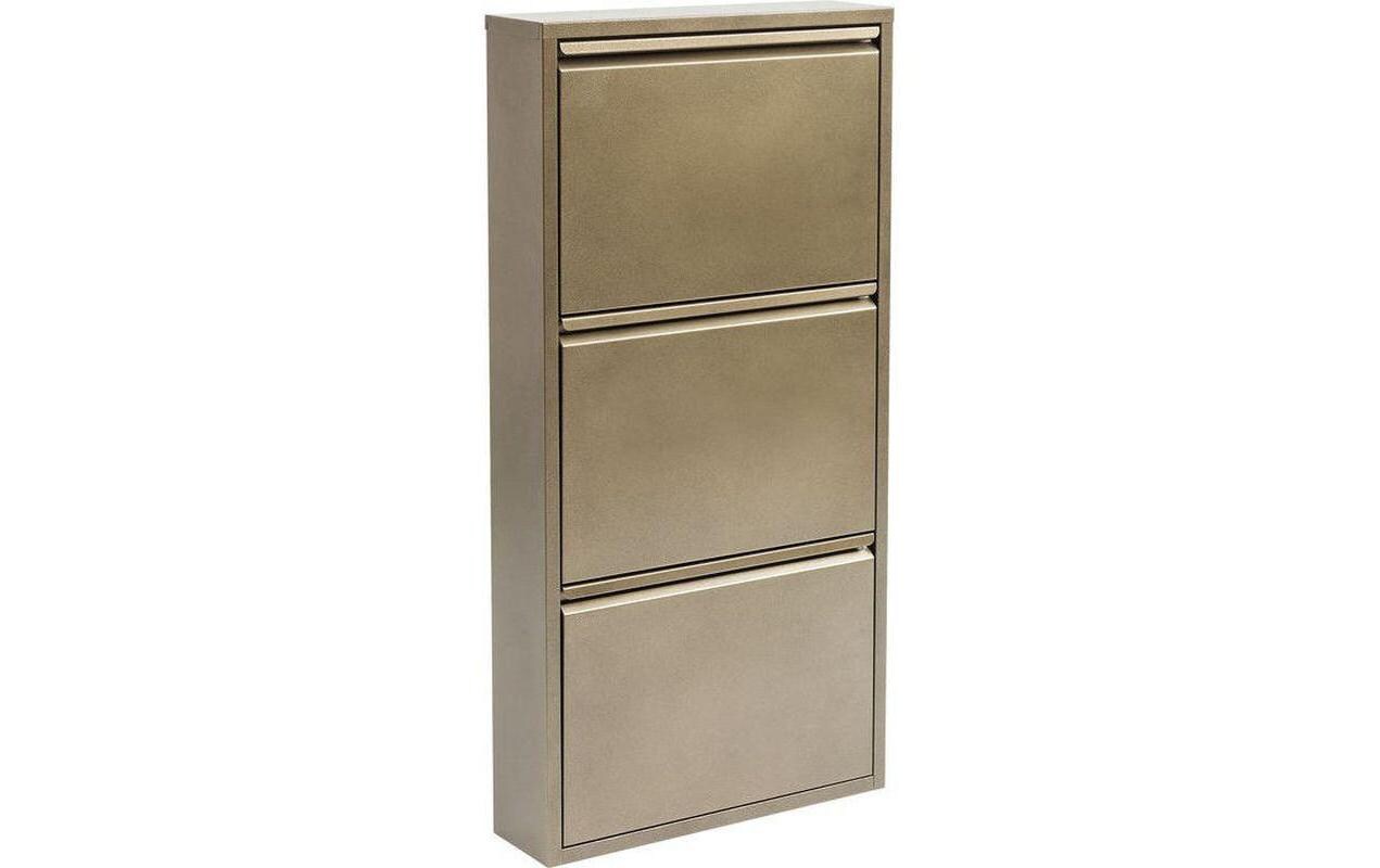 Schuhschrank Caruso 100 x 50 cm, Bronze<br>Schuhmöbel