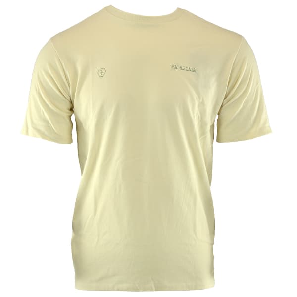T-shirt PATAGONIA M'S FORGE MARK RESPONSIBILI-TEE BIRCH WHITE