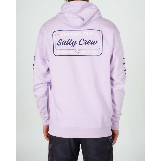 Salty Crew Marina Hood Fleece Lavender Men SU23