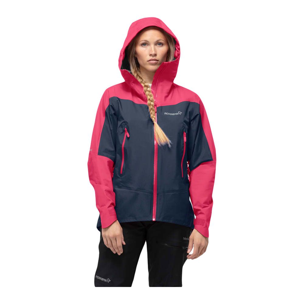 Norrona FALKETIND GTX - Veste Femme honeysuckle/indigo night