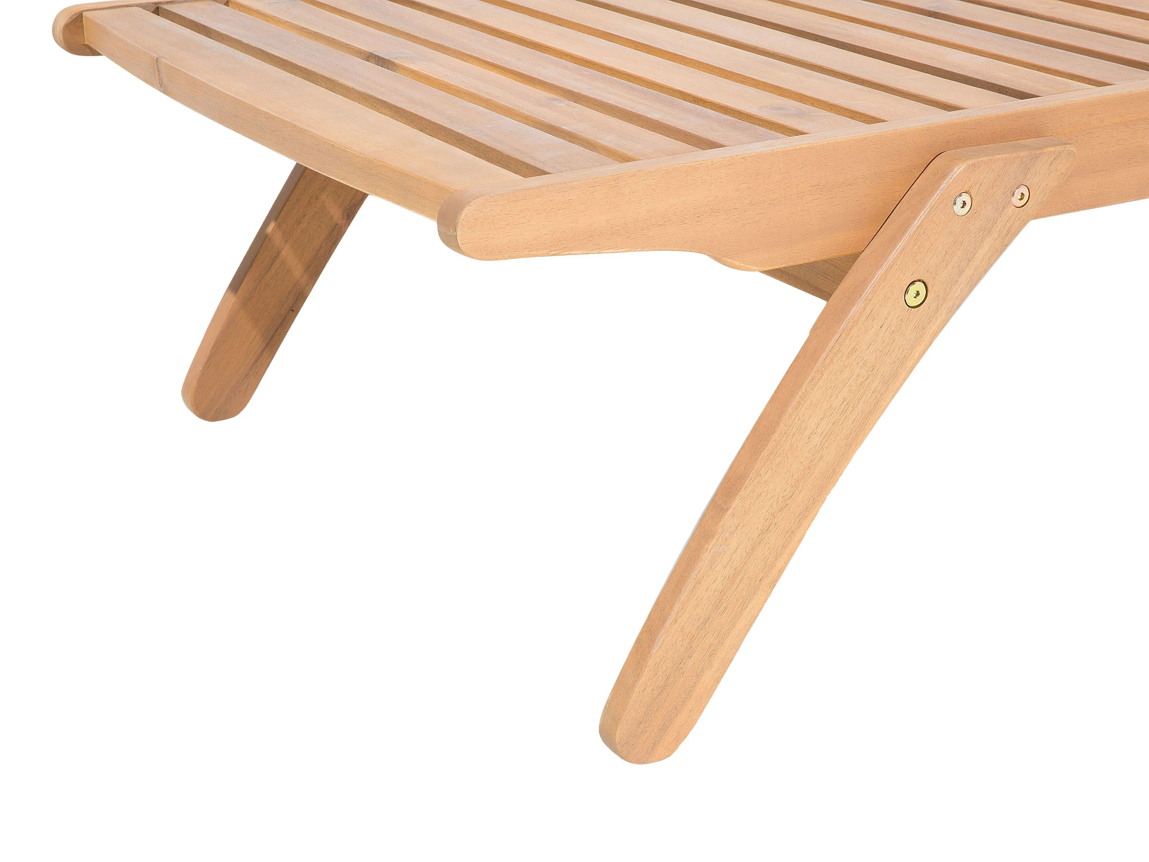 Ligstoel met kussen CESANA PREMIUM Acaciahout Taupe