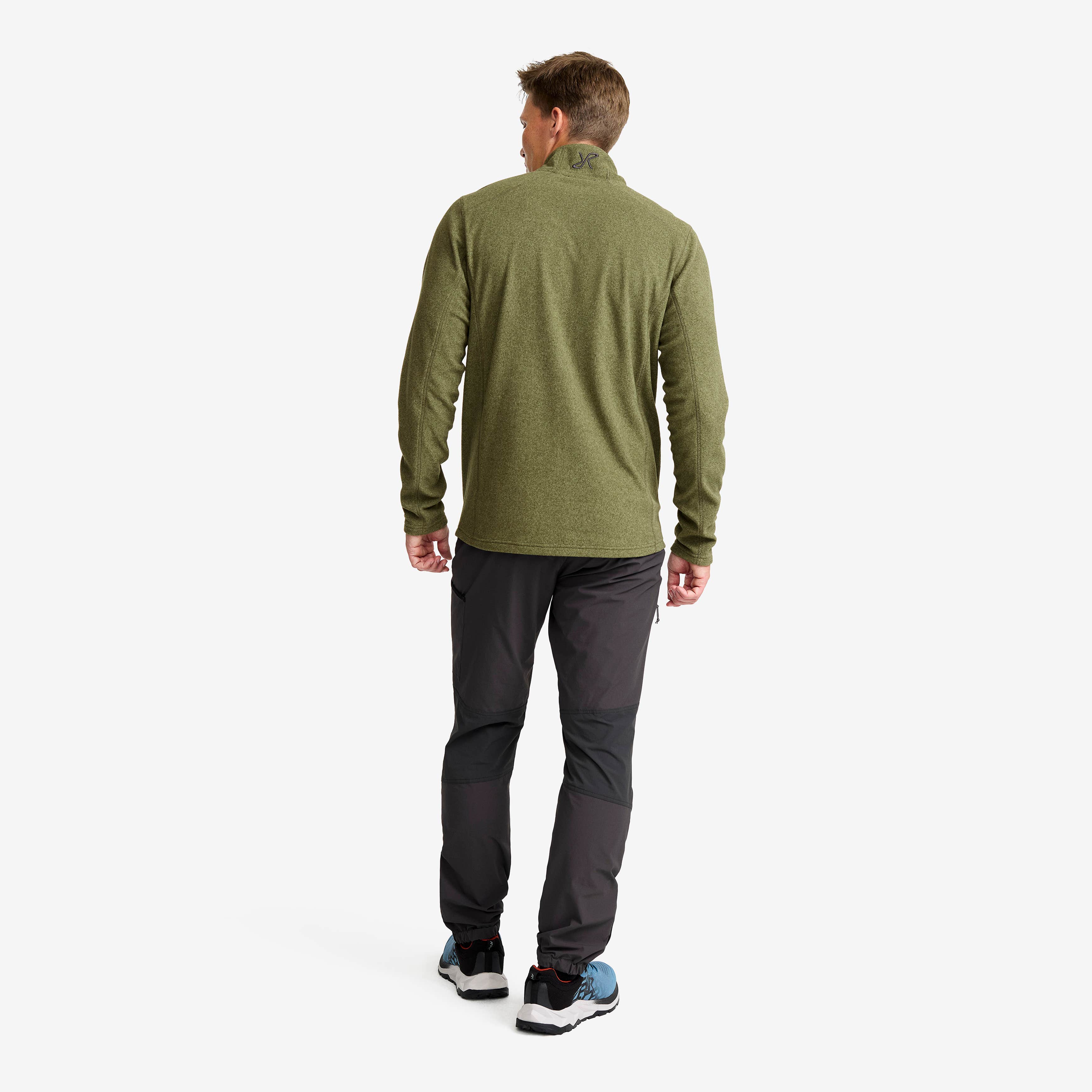Essential Full-zip Fleece Herre Cypress