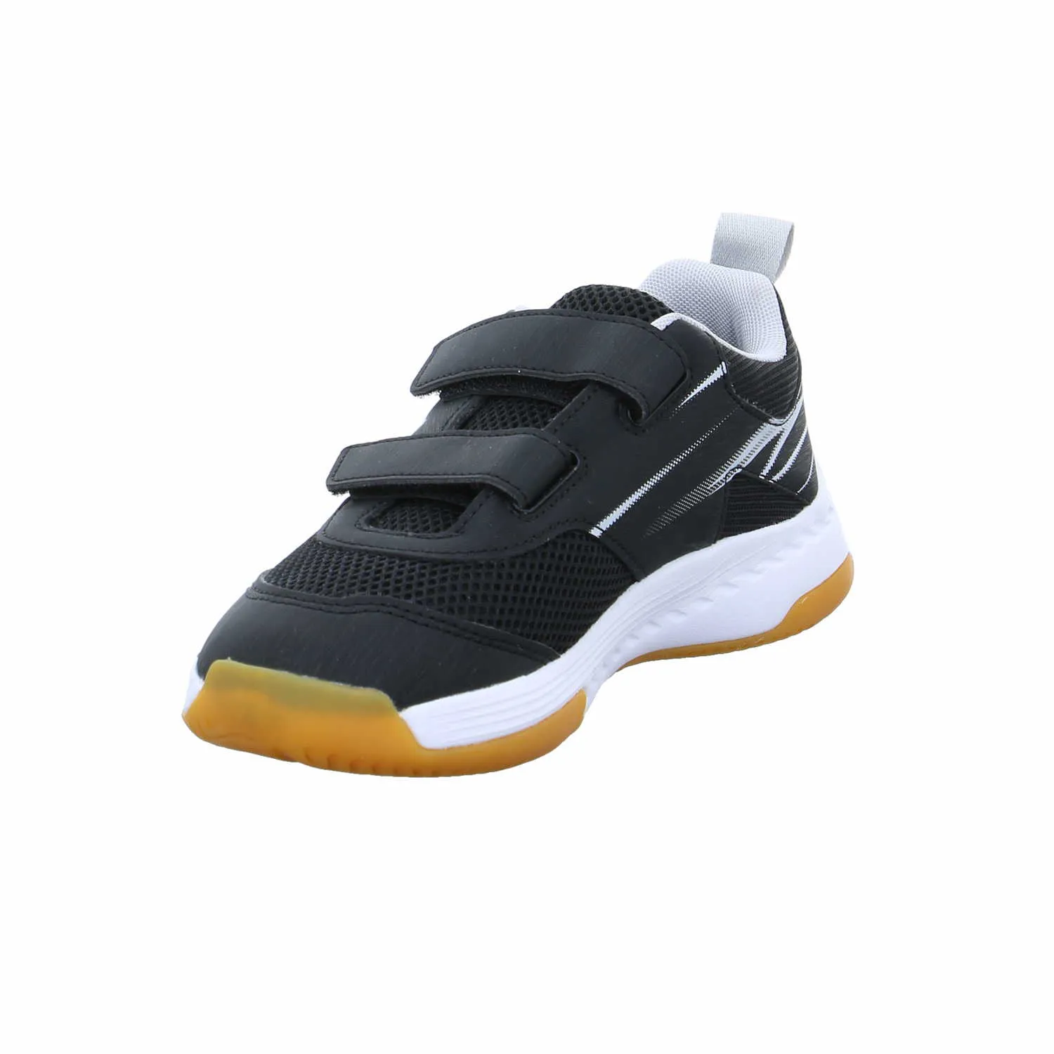 PUMA Kinder Indoor Schwarz Synthetik