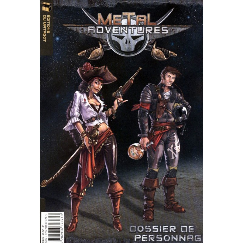 Metal Adventures - dossier de personnage