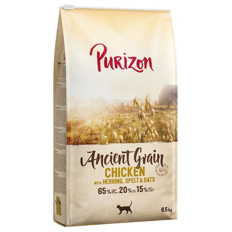 Purizon Adult poulet, poisson - céréales anciennes ✓ pas cher