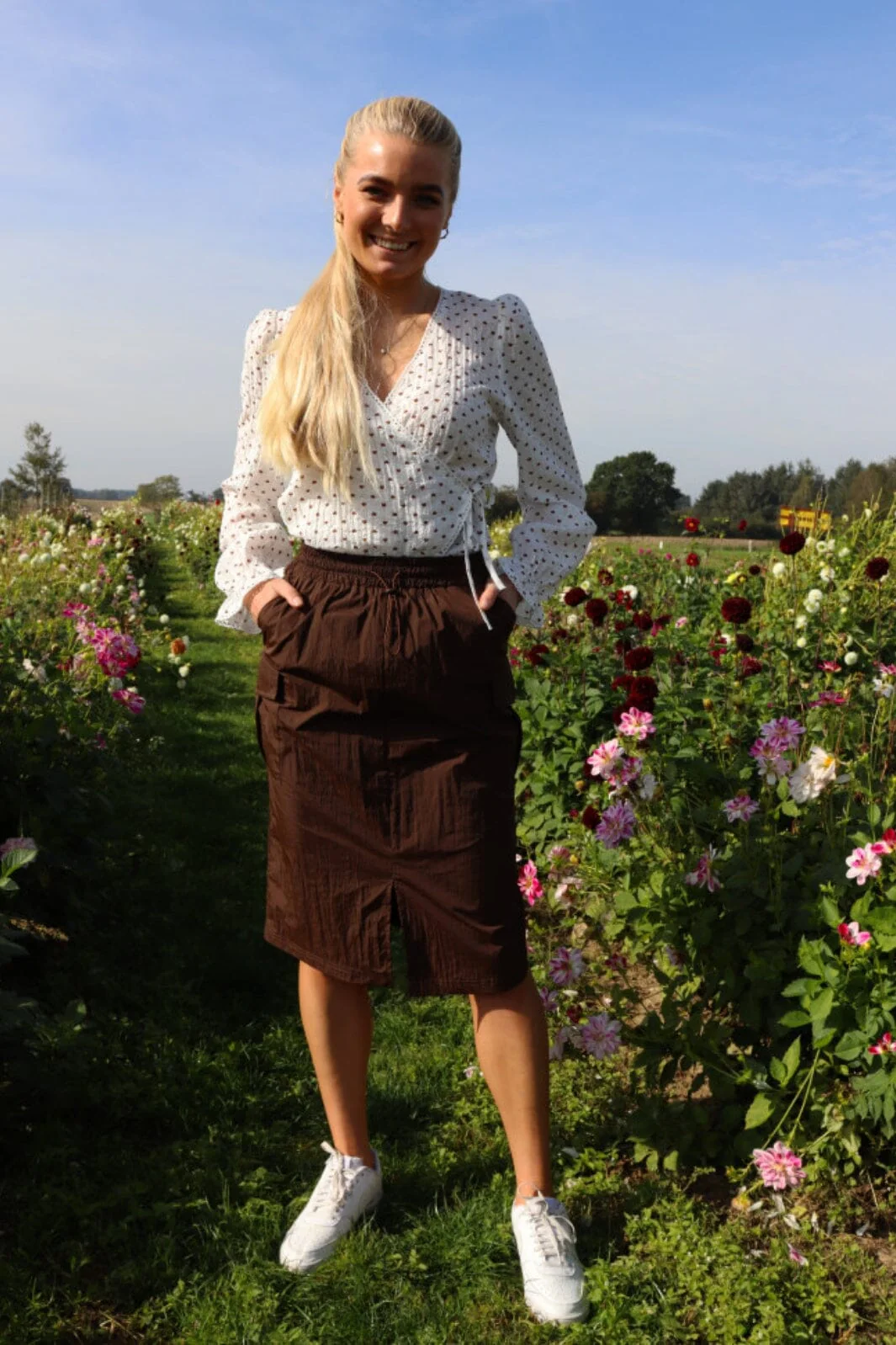 Liberte Fia-Long-Cargo-Skirt