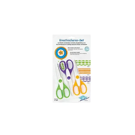 WEDO® Kreativscheren-Set mit 3 Schnittmustern