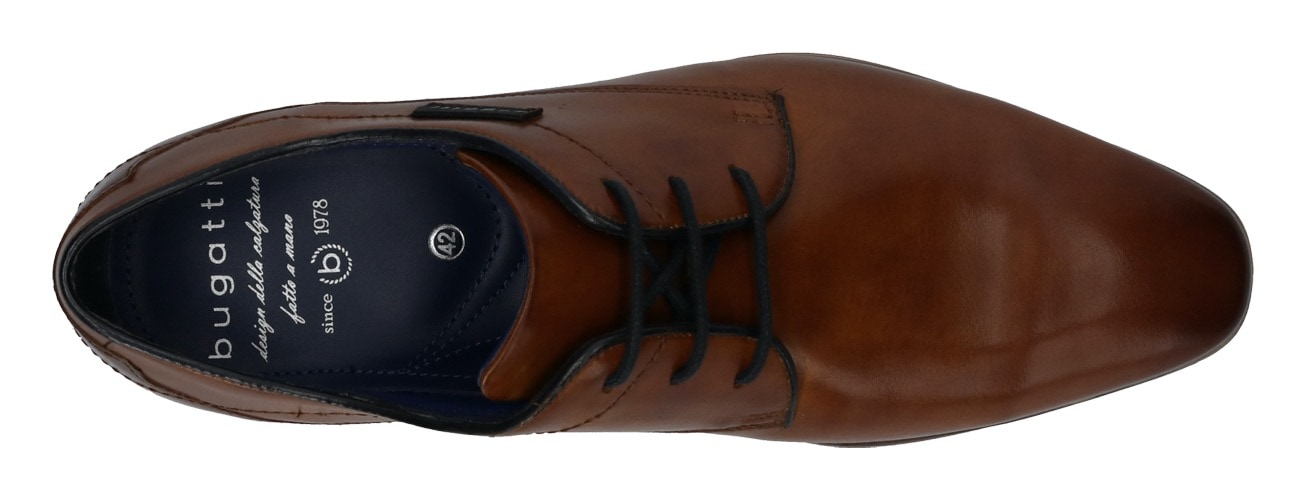 bugatti Schnürschuh  im Used-Look, Freizeitschuh, Halbschuh, Schnürschuh