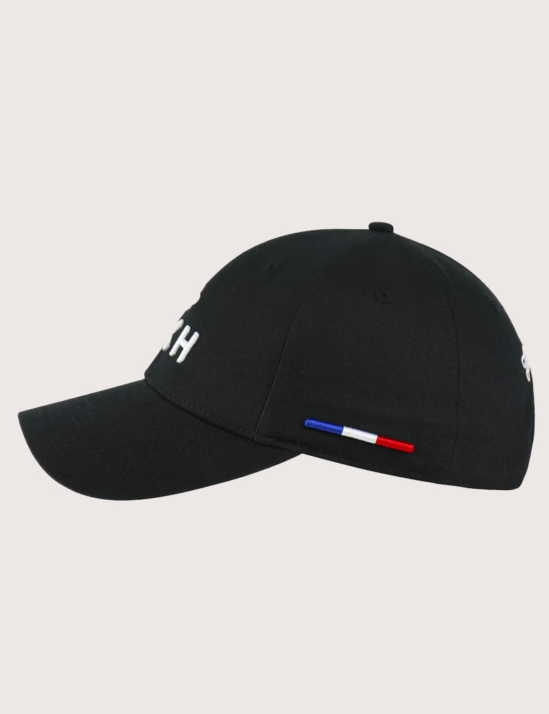 LXH CASQUETTE COTON PARIS NOIRE