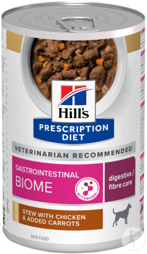 Hill's Pet Nutrition Gastrointestinal Biome Pâté Pour Chiens Au Poulet Et Légumes 12x354g