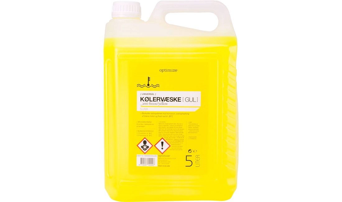 Kølervæske Gul 5L Optimize