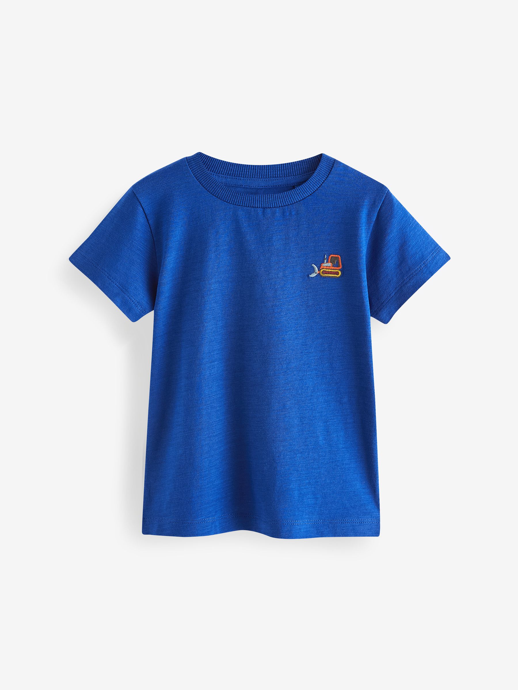Rood/groen - Set van 5 T-shirts met korte mouwen (3mnd-7jr)