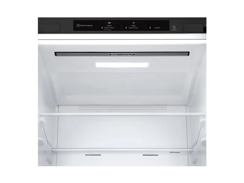LG GBV3100DEP - Køleskab/fryser - bund-fryser - bredde: 59.5 cm - dybde: 68.2 cm - højde: 186 cm - 344 liter - Klasse D - grafitsort