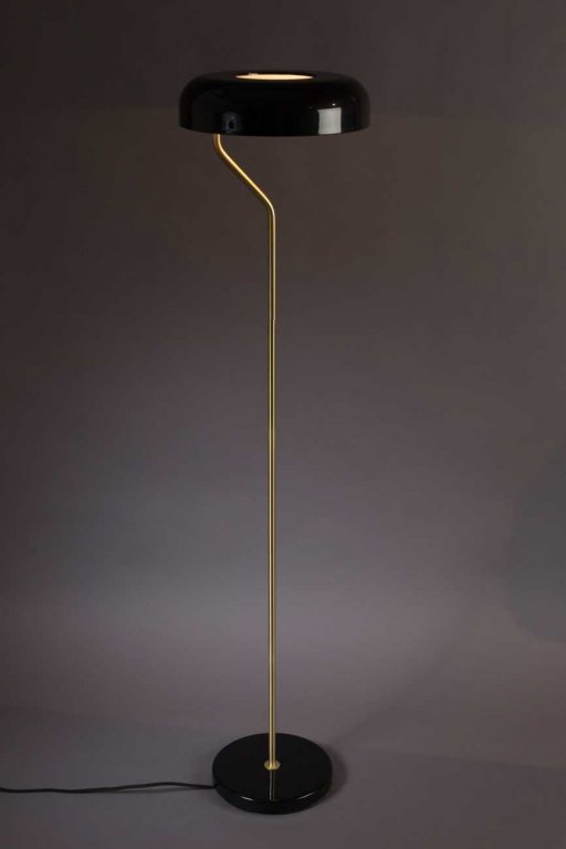 Dutchbone Eclipse vloerlamp messing