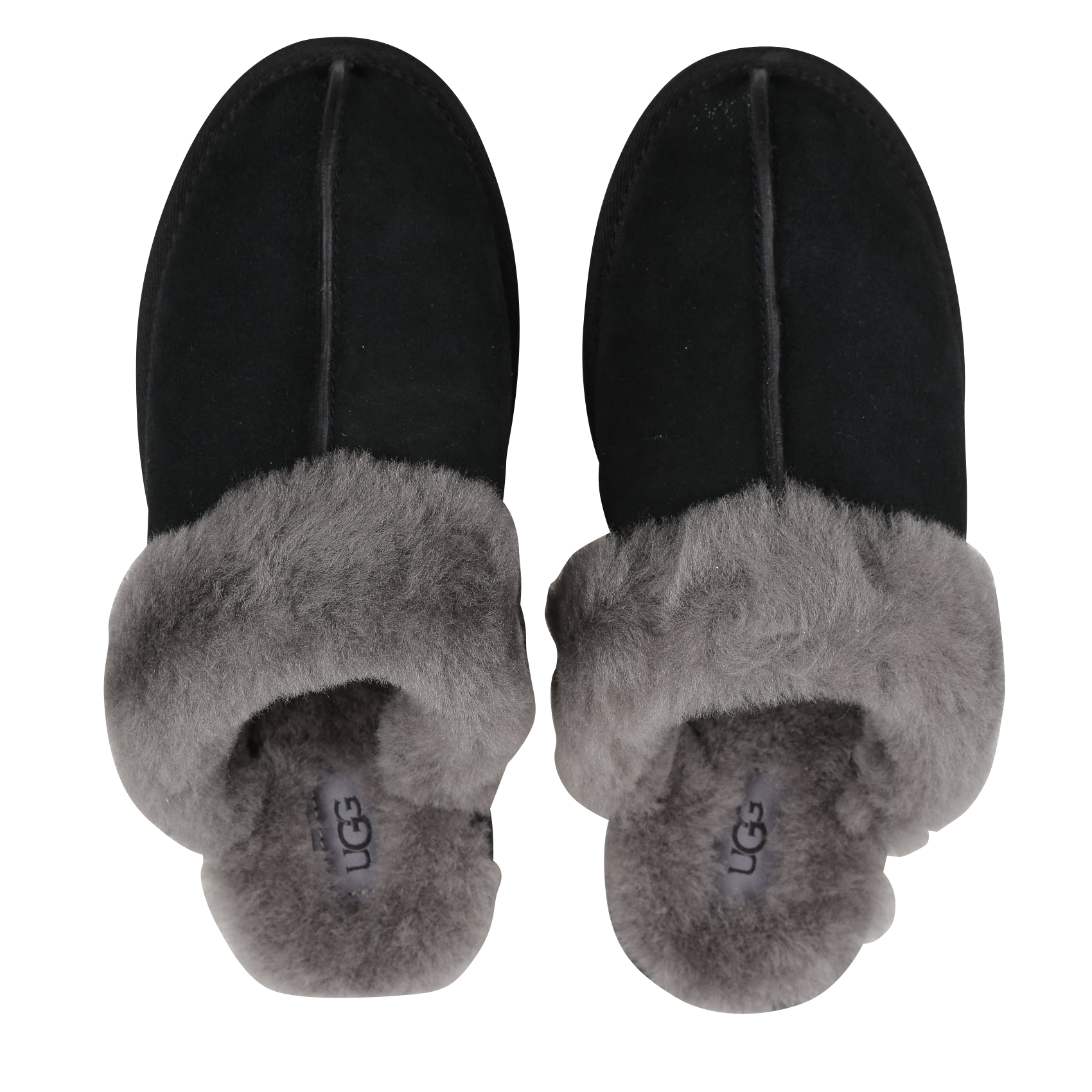 SCUFFETTE II - Chaussons en peau de mouton | Noir
