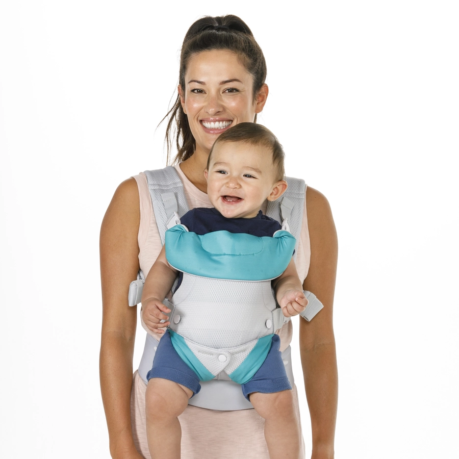 Infantino Babytrage Flip Advanced 4 in 1 mit Mesh-Gewebe Grey