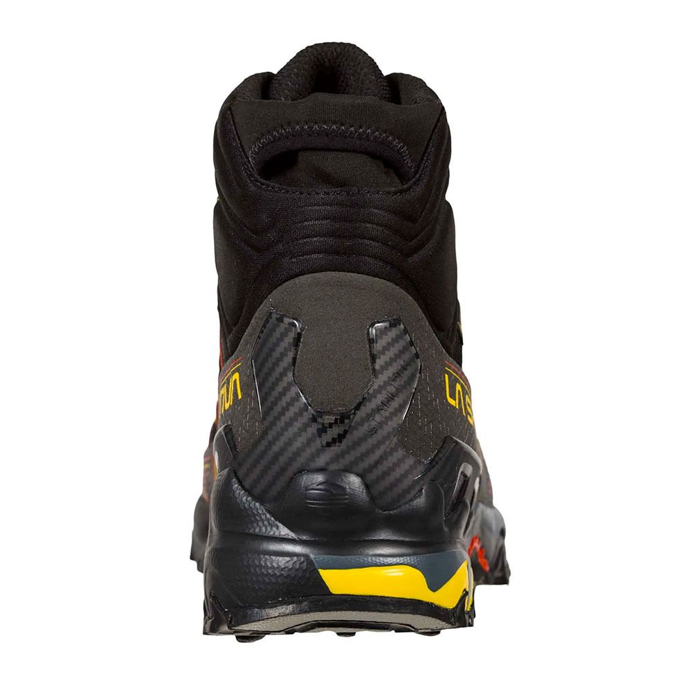 La Sportiva ULTRA RAPTOR II MID WIDE GTX - Chaussures de randonné Homme black/yellow
