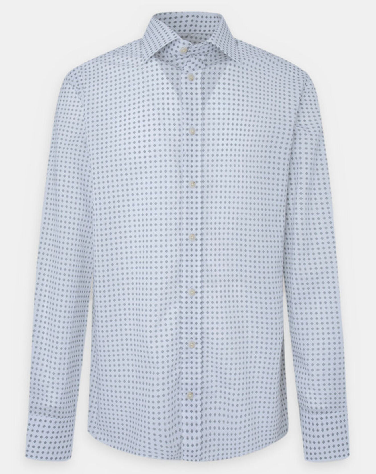 Hackett London Chemise Slim Fit imprimée foulard blanche