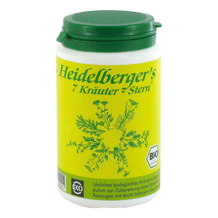 Bio Heidelbergers 7 Kräuter Stern Tee, 100 g
