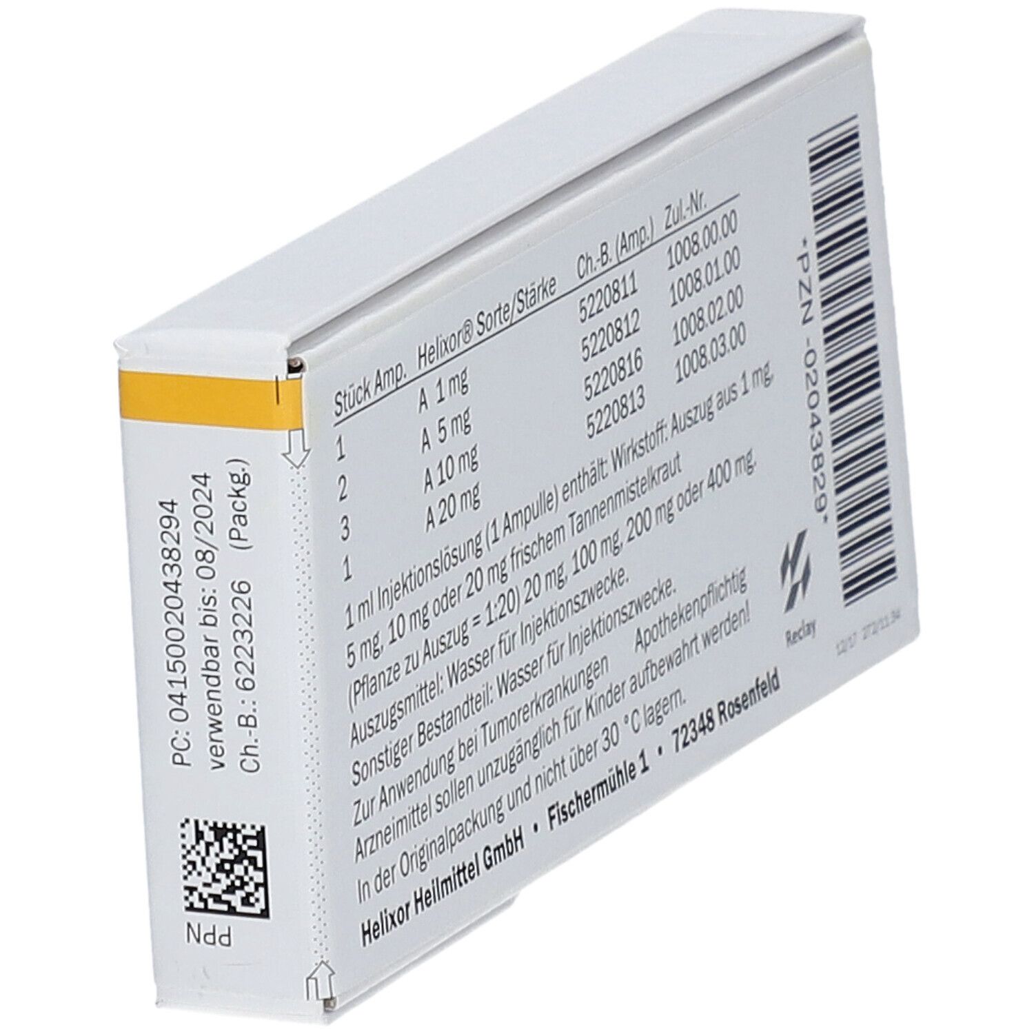 Helixor® A Serienpackung III
