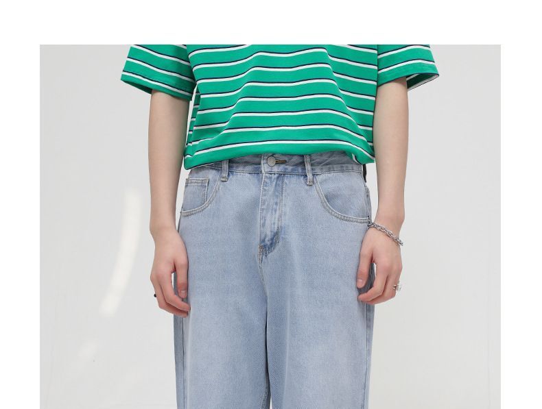 FAERIS - Hoge taille losse jeans