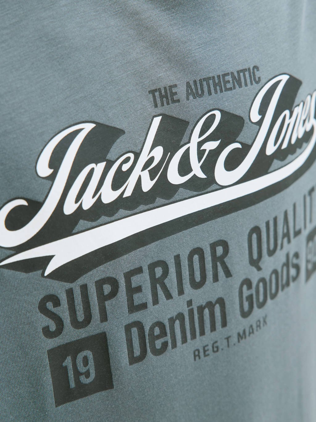 JACK & JONES JUNIOR T-shirt grijsblauw