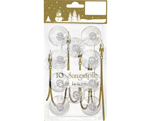 Zuignapset Ø 3,5 cm 10 stuks