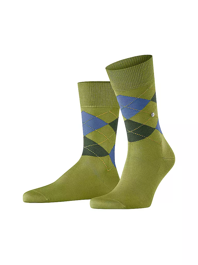 BURLINGTON Herren Socken MANCHESTER jungle  grün