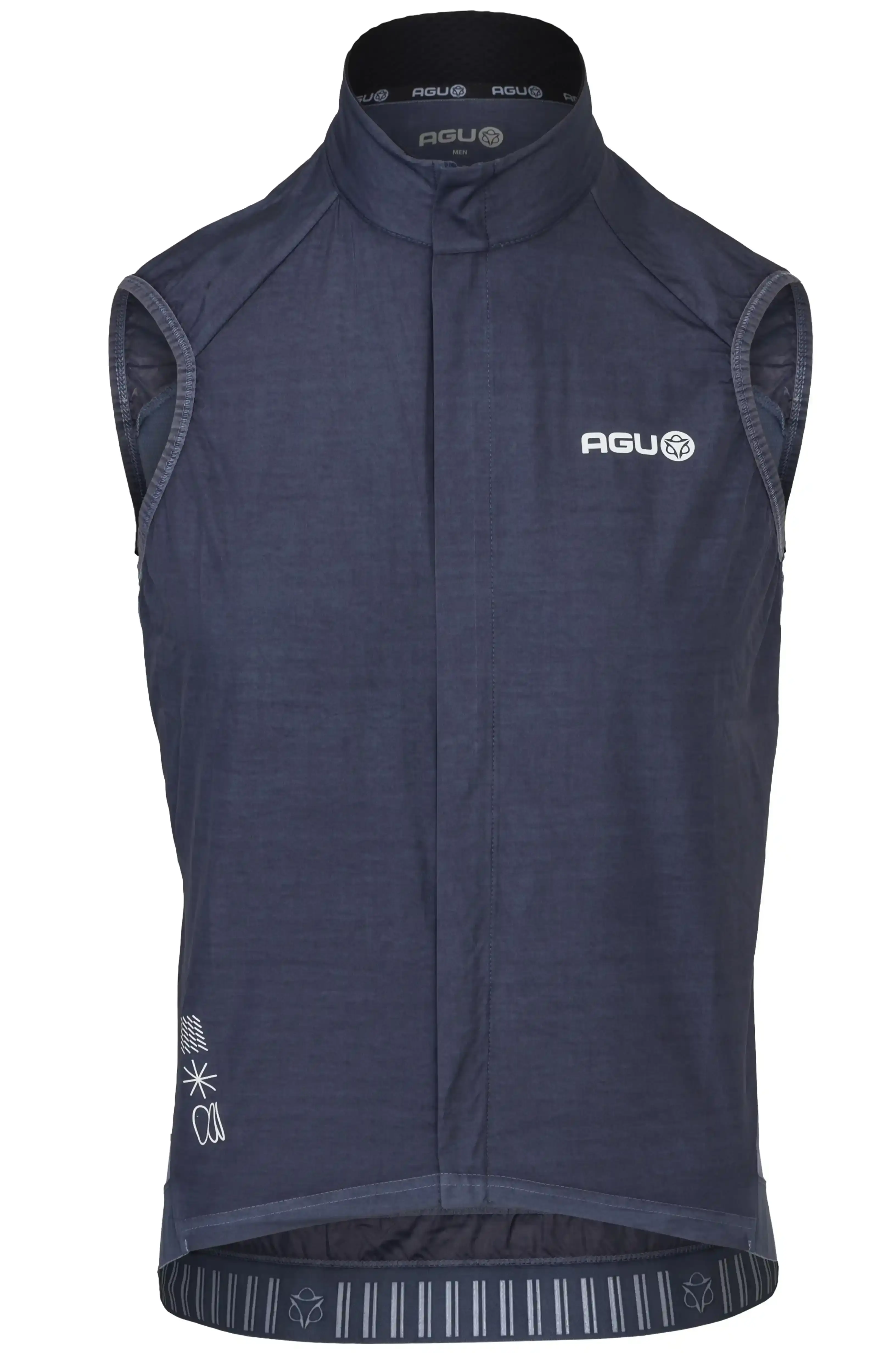 AGU Breakaway Windvest Donkerblauw Heren