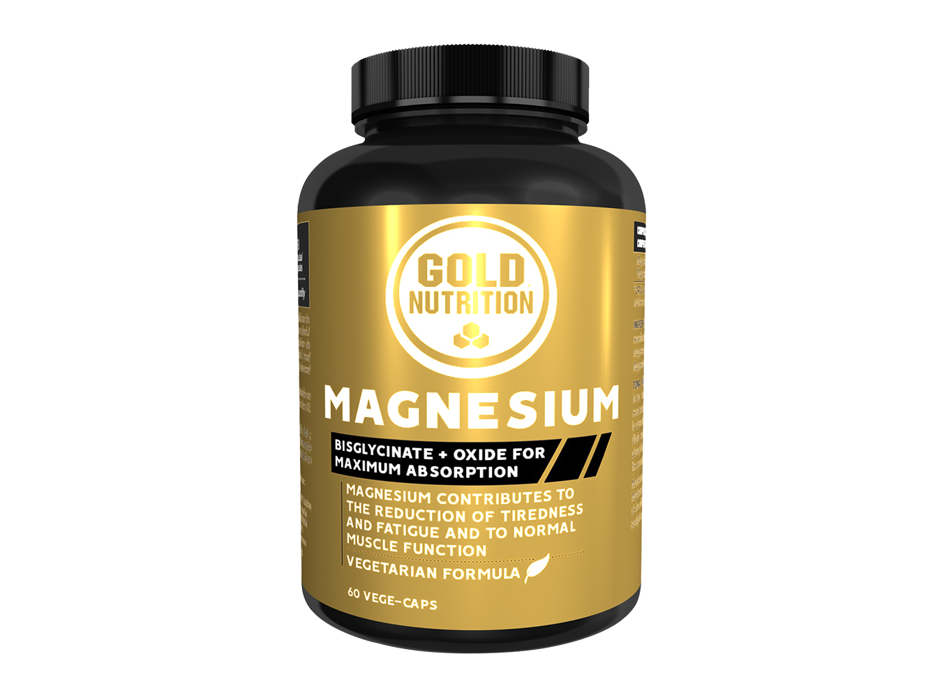 SUPLEMENTO GOLDNUTRITION MAGNÉSIO 60 CAPS