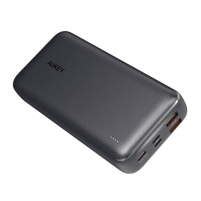 Powerbank Aukey PB-N74S, 20000mAh, 20W PD, 22,5W SCP (sort)