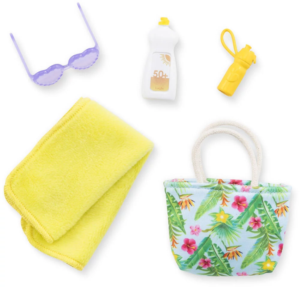 COROLLE GIRLS - POUPEE - COFFRET MELODY A LA PLAGE  - COROLLE VETEMENTS 28 CM
