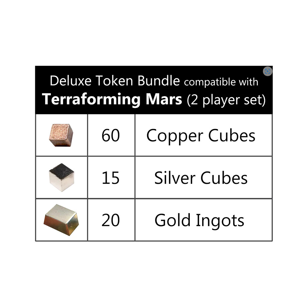 Set de Ressources Top Shelf Gamer - Terraforming Mars