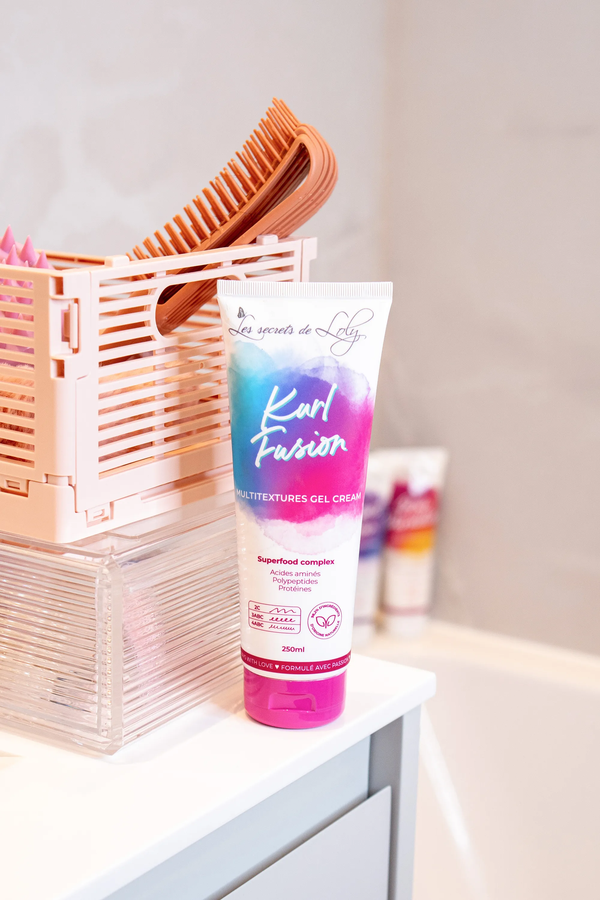 Les Secrets de Loly Crème-gel multi textures Kurl Fusion-250 ml