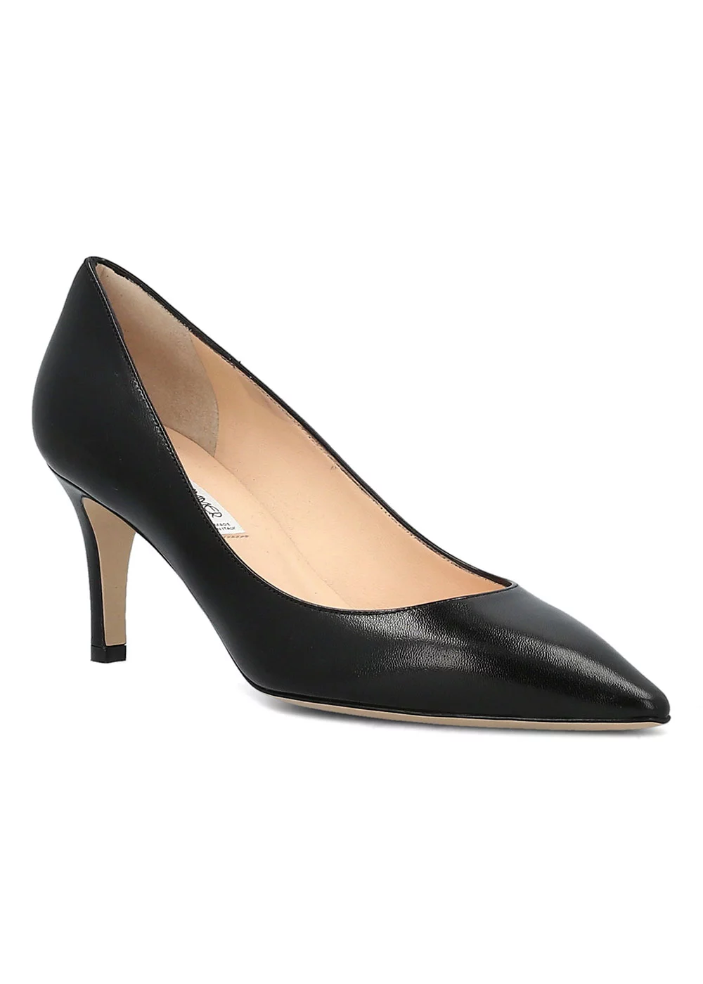 ESCARPIN RABELAIS CUIR NOIR