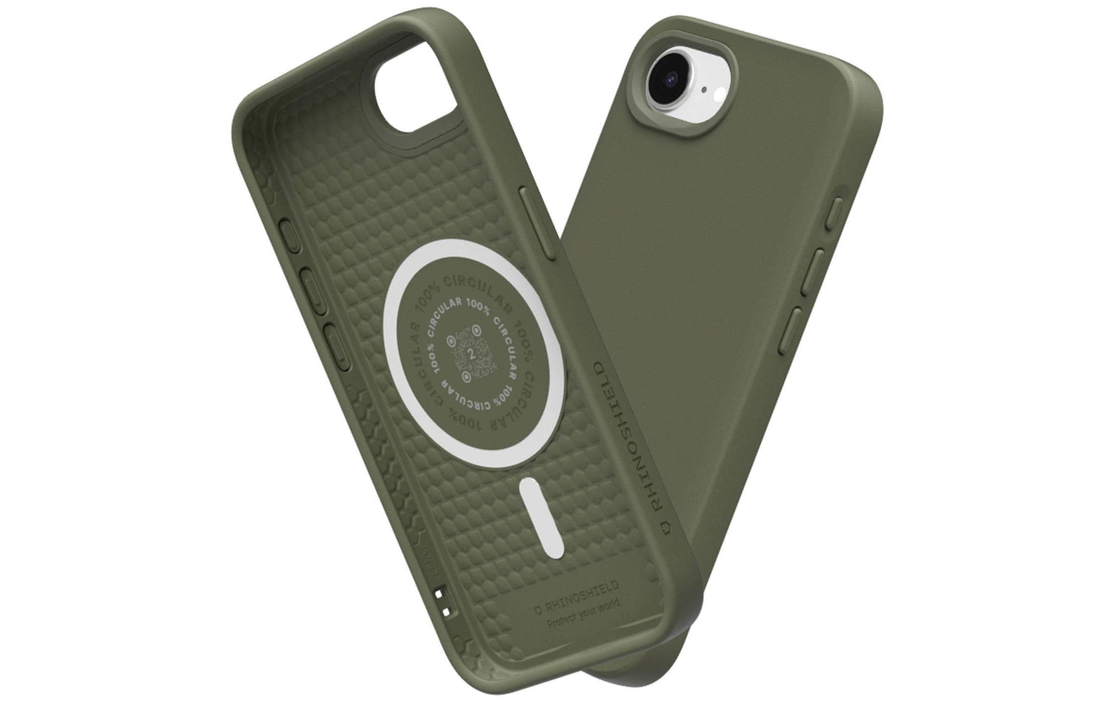 Back Cover SolidSuit MagSafe iPhone 16e Seaweed GreenMagSafe-kompatible Schutzhülle für das Apple iPhone 16e