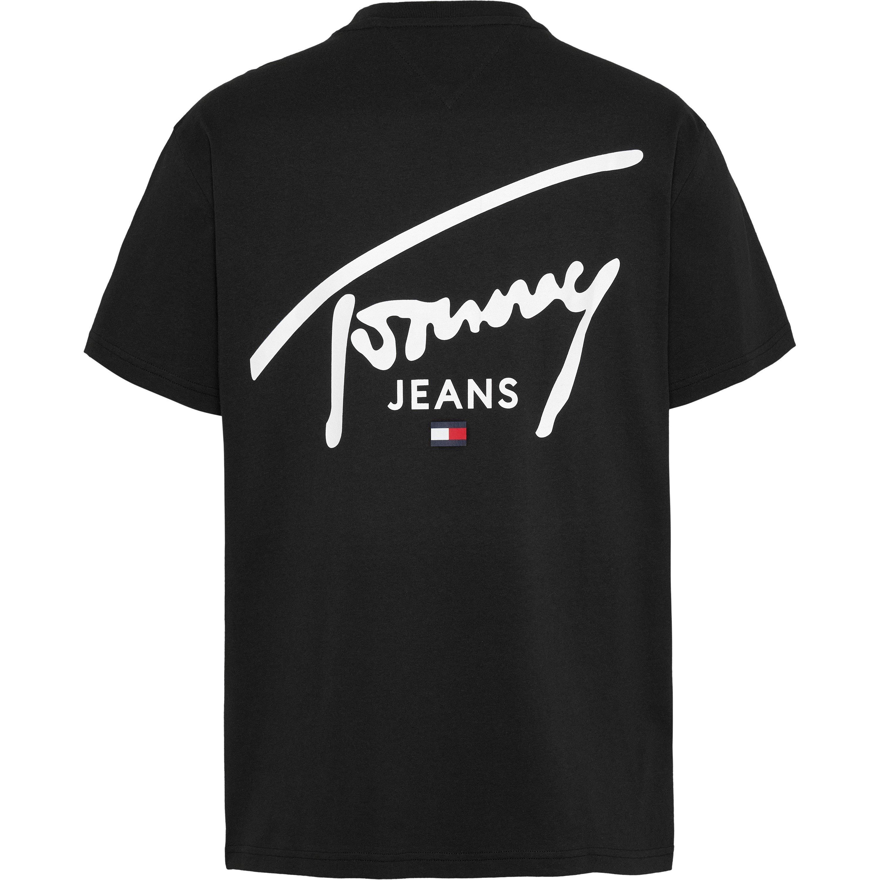 Tommy Jeans Tjm Reg Signature Print Tee Ext