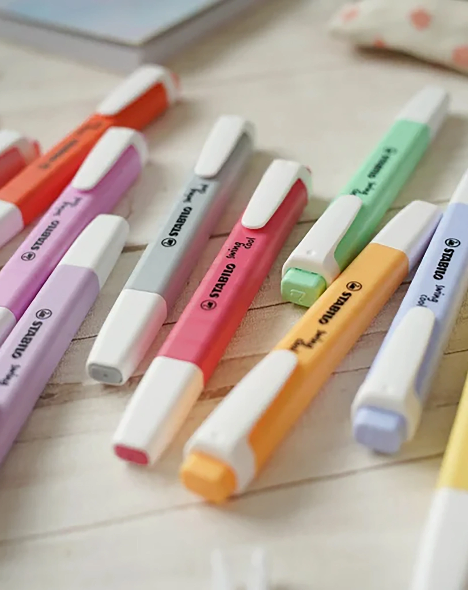 Textmarker STABILO® swing cool Pastel Edition 4er-Pack