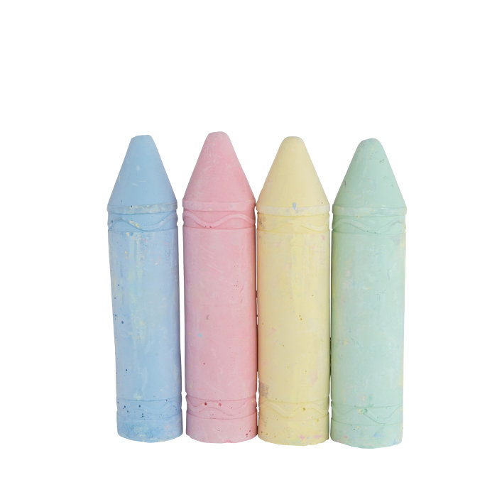 Store kridt 4 stk.