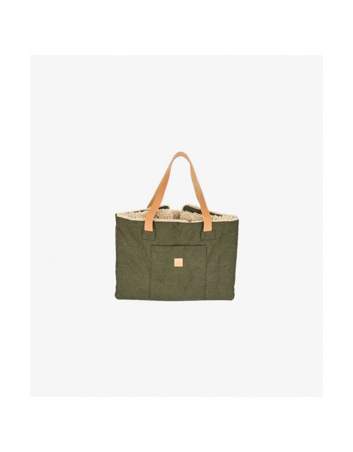 Pet & Co. Aventura Travel Mat - Hondendeken - 55x34x7 cm Olijfgroen
