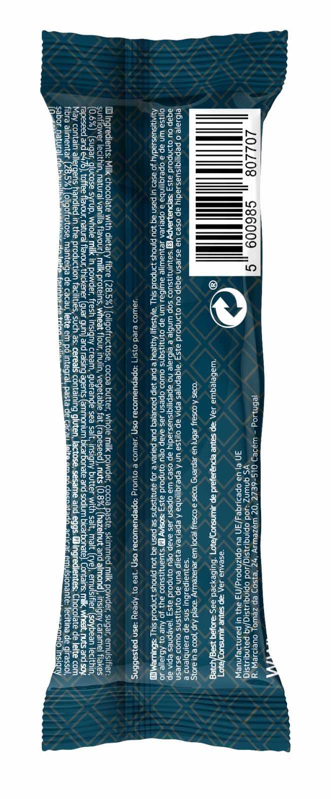 Zumba Protein Wafer 35 gramas